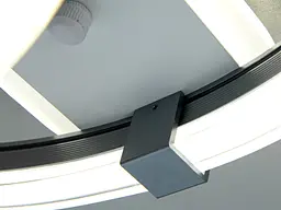 Сучасна LED-люстра кільця Diasha 5141/500+300GR 88W, 4840 lm, 56×50 см - мініатюра 6