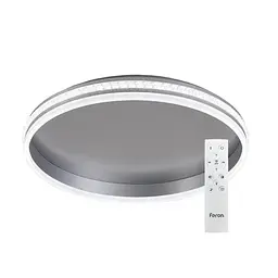 Світлодіодна накладна люстра Feron AL6600 SHINE 70Вт срібло - мініатюра 2