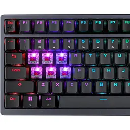 Клавіатура Asus ROG Azoth NX Red Moonlight Black (90MP0316-BKUA01) [116082] - мініатюра 5