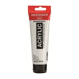Фарба акрилова Amsterdam 104, Білила цинкові 120 мл