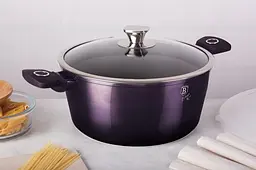 Каструля з кришкою Berlinger Haus Purple Eclipse Collection 6.1 л фіолетова (BH 6630) - мініатюра 2