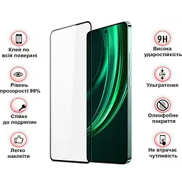 Захисне скло BeCover для Realme 13 5G Black (712501) - мініатюра 3