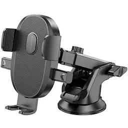 Кріплення для телефонa Borofone BH93 Grand one-button car holdercenter console чорний