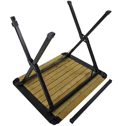 Стіл Bo-Camp Maryland M 80x63 см Bamboo Brown (1404643) (DAS303288) - мініатюра 5
