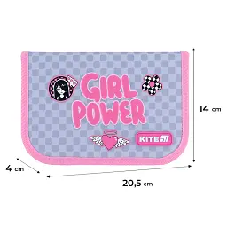 Пенал без наповнення Kite Girl's Power (K26-621-5) - мініатюра 5
