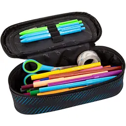 Пенал на блискавці CoolPack Campus Blumeh з органайзером для ручок 23x9x5 см (F062907) - мініатюра 2
