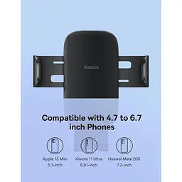 Автотримач Baseus Metal Age 2 Gravity Car Mount (Air Outlet Version) (SUJS000013) - мініатюра 6