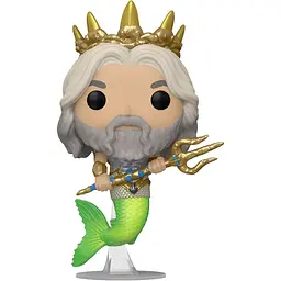Фігурка Funko Pop Фанко Поп The Little Mermaid King Triton Русалочка Король Тритон 10 см LM KT 1365 - мініатюра 2