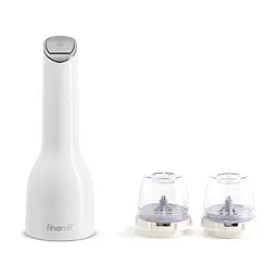 Млинок для спецій електричний FinaMill Standart із 2 змінними подами білий (GP180134-SOC)