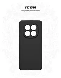 Чехол ArmorStandart ICON для Xiaomi Redmi Note 14 Pro+ 5G Camera cover Black (ARM79831) - мініатюра 3