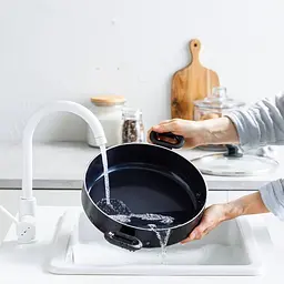 Сотейник з кришкою GreenPan Torino, 28 см, 4,2 л з керамічним покриттям (CC001694-001) - мініатюра 3