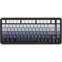 Клавіатура Attack Shark M86 RGB лінійні перемикачі Blueberry Gradient чорна (AS-6972792471525-MN) [166737]