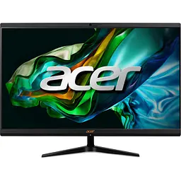 Комп'ютер персональний Acer моноблок Aspire C24-1800 23.8' FHD Intel i5-12450H 16GB F1024GB UMA WiFi кл+м без ОС чорний (DQ.BM2ME.002) - мініатюра 3