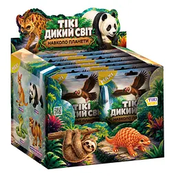 Стретч-іграшка Tiki Wiki у вигляді тварини Тікі Дикий Світ: Навколо Планети (SQ145) - мініатюра 2