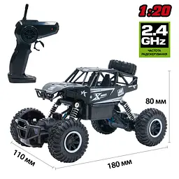 Машинка на радіокеруванні Sulong Toys Off-Road Crawler Rock Sport чорний (SL-110AB) - мініатюра 8