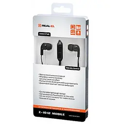 Навушники REAL-EL Z-1012 Black (EL124100010) - мініатюра 4