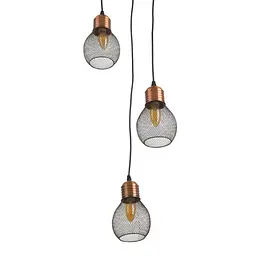 Люстра Brille лофт підвісна E14 40W BK (BL-973S/3) - мініатюра 3