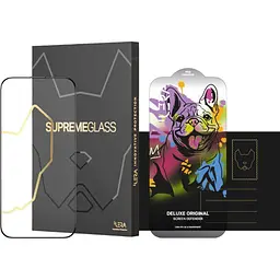 Захисне скло iLera DeLuxe Original Glass 2.0 для Apple iPhone 17 Pro Max (ILFCDL17PrMx) [144435] - мініатюра 3