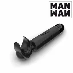 Мастурбатор-вібромасажер Manwan MAN.WAND, відмінно для пар, вібро-мінет, 20 режимів - мініатюра 5