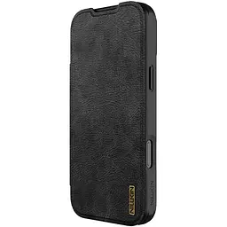 Шкіряний чохол-книжка Nillkin Qin Pro Camshield для Apple iPhone 17 Pro Max (6.9) Black - мініатюра 2