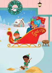 Sticker Books: Sparkly Santa - мініатюра 3