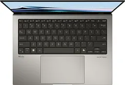 Ноутбук ASUS Zenbook S 13 UX5304MA-NQ041W 13.3' 3K OLED, Intel Ultra 7 155U, 16GB, F1TB, UMA, Win11, Сірий (90NB12V2-M001L0) - мініатюра 9