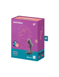 Смарт масажер простати Satisfyer Deep Diver Grey Satisfyer IG006796; SO6083 92409 - мініатюра 2