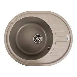 Гранітна мийка для кухні VALESO SOUL 6250 матова Титан (SP000047486)