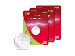 Батарейка літієва EUROELECTRIC CR2032 1штшт 3V blister - мініатюра 4