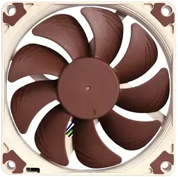 Вентилятор Noctua для корпуса 92x92x14мм SSO2 500 – 2200 об/мин 13,5-19,9 дБ PWM бежевый/коричневый (NF-A9x14 PWM)