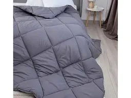 Ковдра ТЕП 150x205 Силікон силіконізоване волокно "ALASKA" (450г/м2) (microfiber) Сірий не комбінований