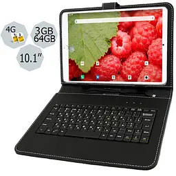 Планшет-телефон Adronix MT Pad 364 LTE 3/64 Red + Чохол-клавіатура - мініатюра 2