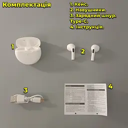 Бездротові навушники Pro 6. Bluetooth - мініатюра 3