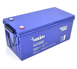 Гелева акумуляторна батарея GEL MERLION ORBUS GL 12V 200Ah - мініатюра 1
