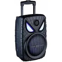 Портативна колонка XPRO GZ-9908 валіза 10Вт USB SD FM радіо Bluetooth 1 мікрофон ДУ (MER-15673) - мініатюра 3