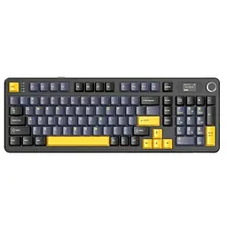 Бездротова клавіатура X98 Pro, Star Black, Bluetooth 5.0 / 2.4GHz USB / Type-C, механічна Attack Shark teh0028286