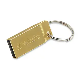 USB флеш накопичувач Verbatim 64GB Metal Executive Gold USB 3.0 (99106) - мініатюра 3