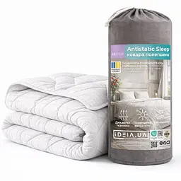 Ковдра літня Ideia Antistatic Sleep гіпоалергенна антистатична 140х210 см біла (8-36389)