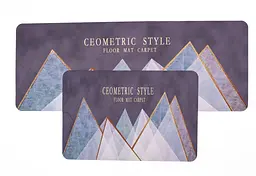 Набір килимків для кухні 2шт 99*38 см/57*38 см, geometric style Yiwu HP-42-13CS - мініатюра 3