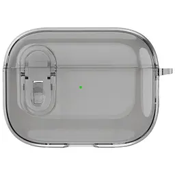 Футляр TPU Colorful для навушників Airpods Pro 2 / Pro Black - мініатюра 2