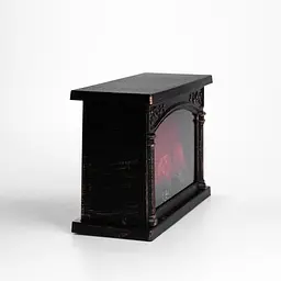 Камін декоративний з LED-підсвіткою 28*12*20 см, бронза Yiwu 2026-CR-3-7 - мініатюра 5