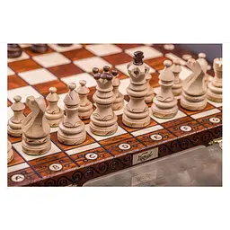 Шахи дерев'яні Wegiel "Імператор" (Imperator) W3504 - мініатюра 7