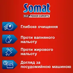 Засіб для догляду за посудомийною машиною Somat Machine Cleaner 3 шт. (702275) - мініатюра 2