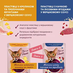 Набір: корм вологий для котів Delickcious Набір №2 330 г (85 гх2 шт., 80 гх2 шт.) - мініатюра 3