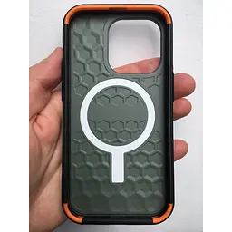 Оригінальний протиударний чохол UAG Civilian MagSafe для iPhone 14 Pro (6.1") Olive (114042117272) - мініатюра 5