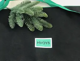 Сумка-чохол Hvoya для зберігання штучної ялинки до 2.2 м чорно-зелений - мініатюра 4