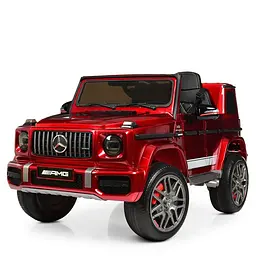 Дитячий електромобіль джип 2x45W 12V9Ah EVA шкіра MP3/USB червоний (M 4180EBLRS-3)