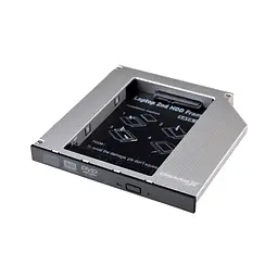 Адаптер Grand-X для підключення SSD/HDD 2.5” у відсік приводу ноутбука SATA3 12.7mm (HDC-27)