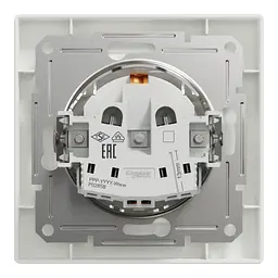 Розетка Schneider Electric ASFORA з кришкою, біла (EPH3100121) - мініатюра 8