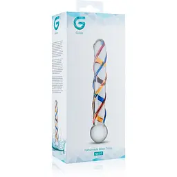 Скляний дилдо Gildo Glass Dildo No. 10 - мініатюра 3
